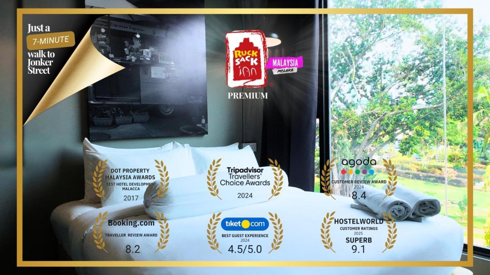 Rucksack Inn Premium Melaka Екстер'єр фото